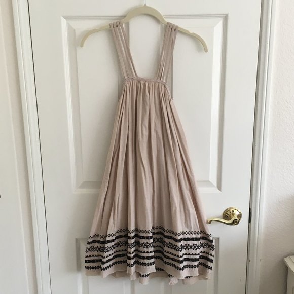Free People Dresses & Skirts - SALE🎉Free People Beige/Cream Embroidered Dress